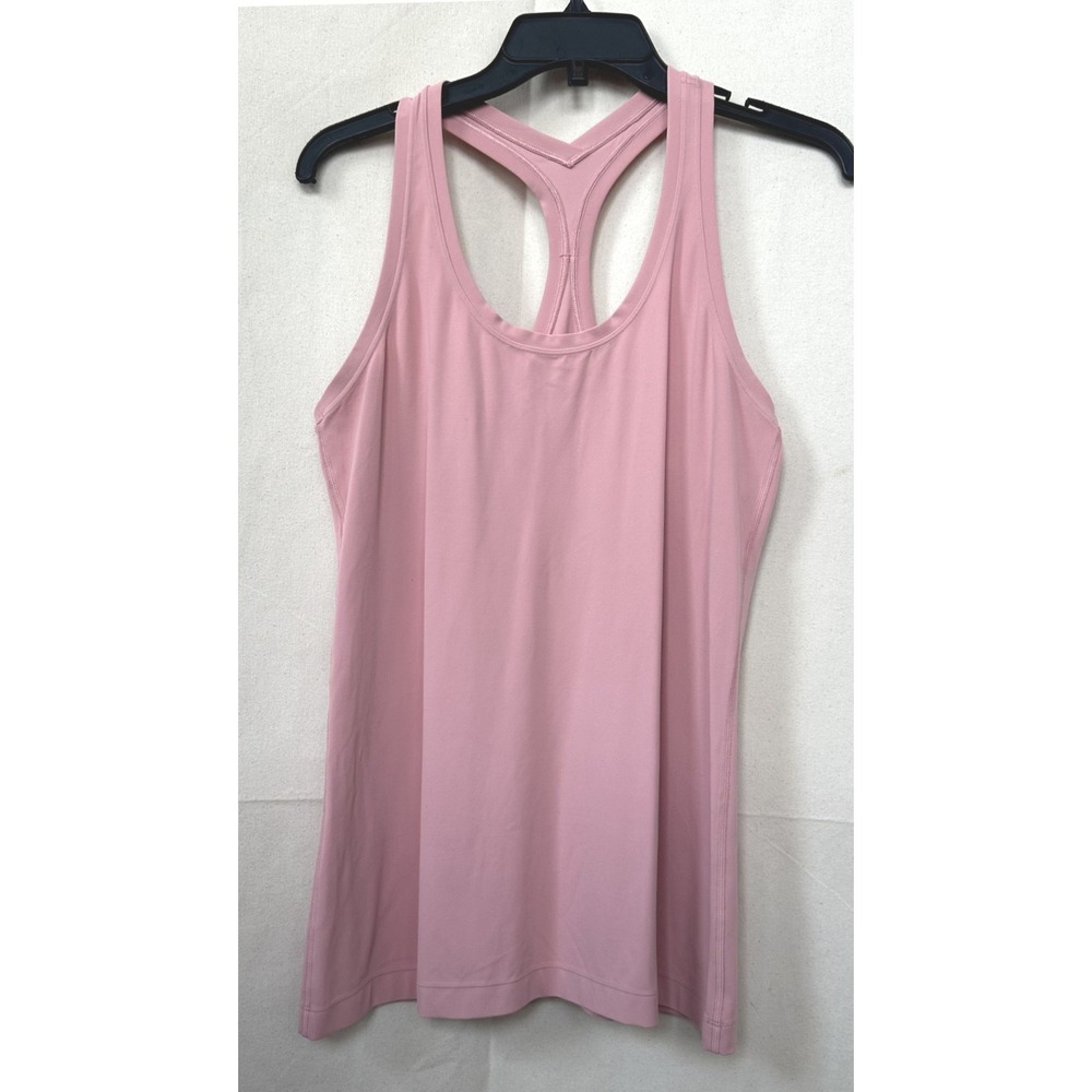 Lululemon Cool Racerback Tank Top Dusty Pink Yoga Gym Training Activewear Sz. 8?
